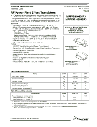 Click here to download MRF7S21080HR3 Datasheet