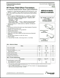 Click here to download MRF6S19100HR3 Datasheet
