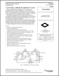Click here to download MC44S803EP Datasheet
