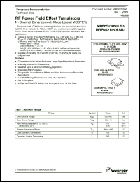 Click here to download MRF6S21050LSR3 Datasheet