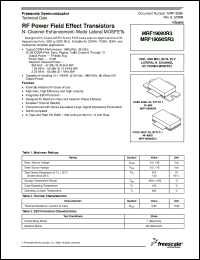 Click here to download MRF19090R3 Datasheet