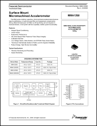 Click here to download MMA1200DR2 Datasheet