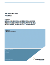 Click here to download MC3S12HZ256J3MAL Datasheet