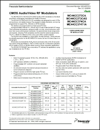 Click here to download MC44BS374T1D Datasheet