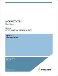 Click here to download MC9S12XHZ512 Datasheet