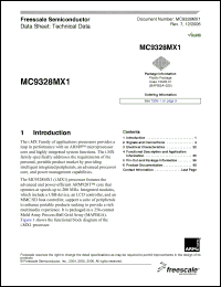 Click here to download MC9328MX1DVM20 Datasheet