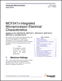 Click here to download MCF5472 Datasheet