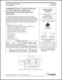 Click here to download MPXV7025GP Datasheet