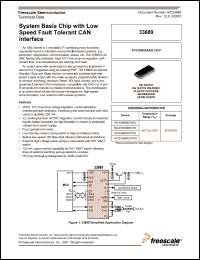 Click here to download MCZ33889BEGR2 Datasheet