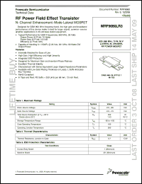 Click here to download MRF9080LR3_08 Datasheet
