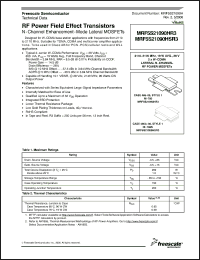 Click here to download MRF5S21090HSR3 Datasheet