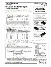 Click here to download MW7IC930GNR1 Datasheet