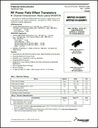 Click here to download MRF6S18100NR1 Datasheet