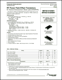 Click here to download MRF6S18100NR1_08 Datasheet