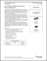 Click here to download MCZ146010EG Datasheet