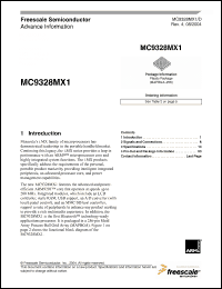 Click here to download MC9328MX1S Datasheet