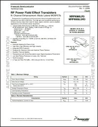 Click here to download MRF9085LR3_06 Datasheet