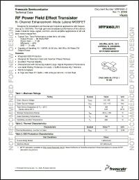 Click here to download MRF9060LR1 Datasheet