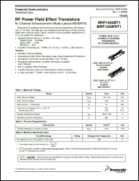 Click here to download MRF1550NT1 Datasheet