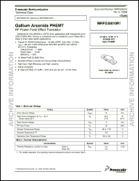 Click here to download MRFG35010R1 Datasheet