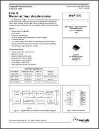 Click here to download MMA1220EG Datasheet