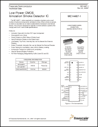 Click here to download MCZ14467EG Datasheet
