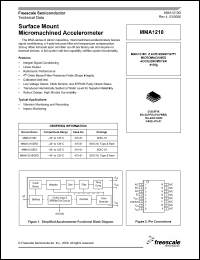 Click here to download MMA1210EGR2 Datasheet