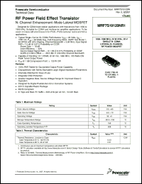 Click here to download MRF7S19120NR1 Datasheet