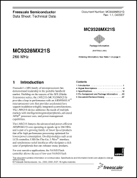 Click here to download MC9328MX21S Datasheet