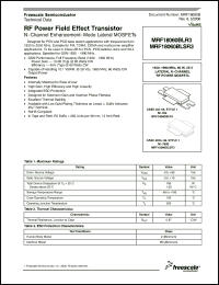 Click here to download MRF18060BLR3 Datasheet