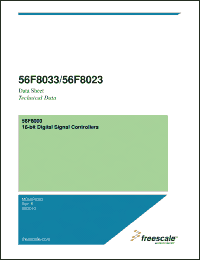 Click here to download MC56F8023VLC Datasheet