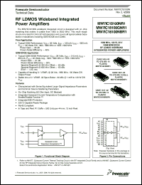 Click here to download MW7IC18100GNR1 Datasheet