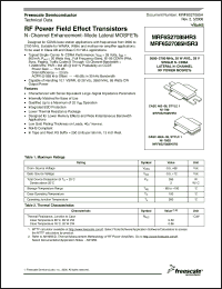 Click here to download MRF6S27085HR3_06 Datasheet