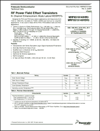Click here to download MRF6S19140HR3 Datasheet