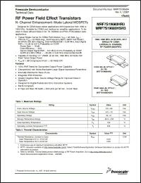 Click here to download MRF7S19080HR3 Datasheet