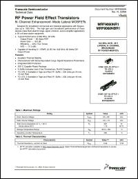 Click here to download MRF9060NR1 Datasheet