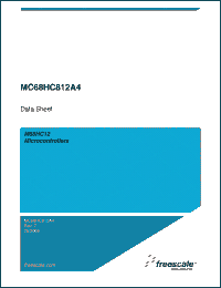 Click here to download XC68HC812A4PV5 Datasheet