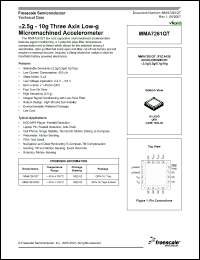 Click here to download MMA7261QT_07 Datasheet