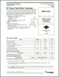 Click here to download MRF1513NT1_08 Datasheet
