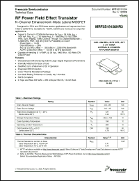 Click here to download MRF5S19150HR3_08 Datasheet