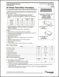 Click here to download MRF8S9220HR3 Datasheet