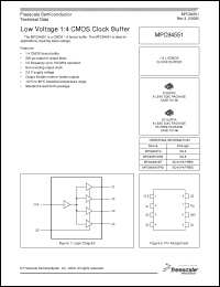 Click here to download MPC94551EFR2 Datasheet
