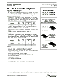 Click here to download MD7IC2050GNR1 Datasheet