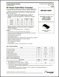 Click here to download MRF8S9170NR3 Datasheet