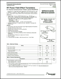 Click here to download MRF6S19120HR3 Datasheet