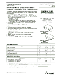 Click here to download MRF7S19170HR3 Datasheet