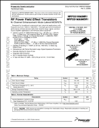 Click here to download MRF5S19060MBR1 Datasheet