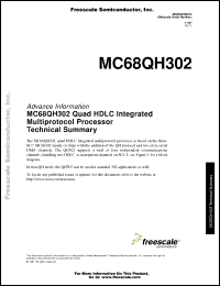 Click here to download MC68QH302PV25 Datasheet