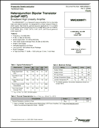 Click here to download MMG3008NT1_08 Datasheet