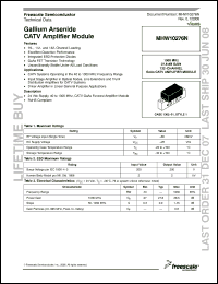 Click here to download MHW10276N Datasheet